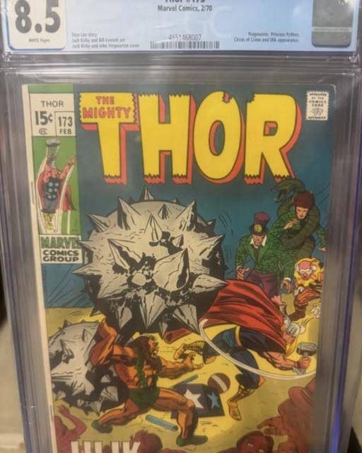 Thor #173 CGC 8.5 Silver Age Marvel comic